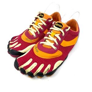 Vibram FiveFinger Speed Pink/Orange Running Barefoot Shoes Womens Size 41/9-9.5